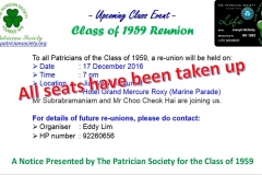 Class of 1959 reunion