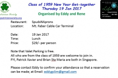 Reunion - Class of 1959 Jan 2017